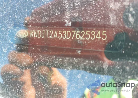 2013 Kia Soul z USA, uszkodzony, nr VIN KNDJT2A53D7625345